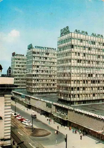 AK / Ansichtskarte Poznan Posen Centrum ulica Czerwonej Armii Kat. Poznan