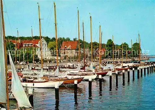AK / Ansichtskarte Kiel Olympiahafen Segelyachten Kat. Kiel