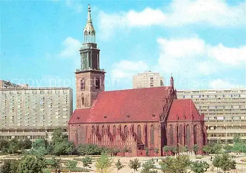 AK / Ansichtskarte Berlin Marienkirche Hauptstadt der DDR Kat. Berlin