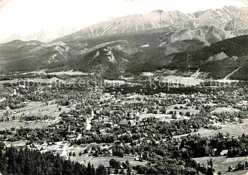 AK / Ansichtskarte Zakopane Panorama Berge Kat. Polen