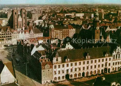 AK / Ansichtskarte Wroclaw Widok ogolny Blick ueber die Stadt Kat. Wroclaw Breslau