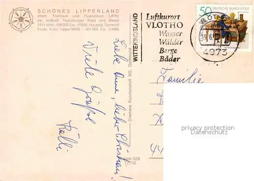 AK / Ansichtskarte Detmold Weserrenaissance im Lipperland Sehenswuerdigkeiten Historische Gebaeude Kat. Detmold