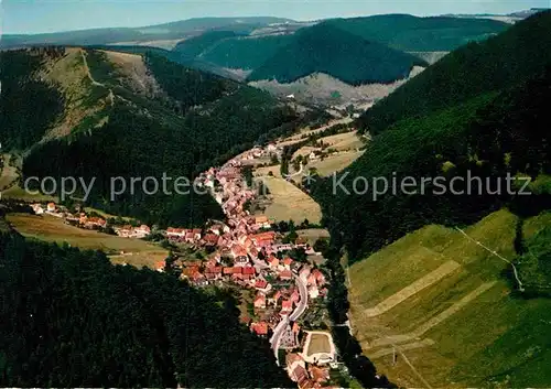 AK / Ansichtskarte Sieber Fliegeraufnahme Kat. Herzberg am Harz