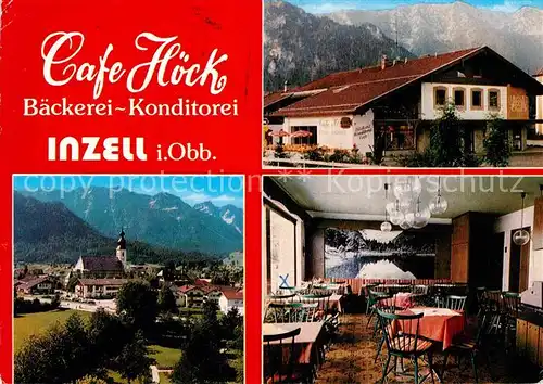 AK / Ansichtskarte Inzell Cafe Hoeck Kat. Inzell