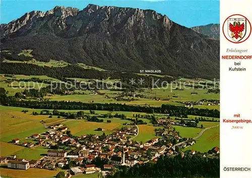 AK / Ansichtskarte Niederndorf Kufstein Panorama  Kat. Kufstein