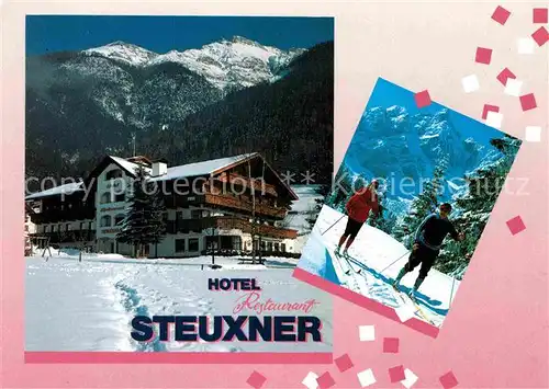 AK / Ansichtskarte Neustift Stubaital Tirol Hotel Restaurant Steuxner Kat. Neustift im Stubaital
