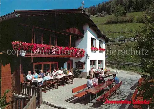 AK / Ansichtskarte Wildschoenau Tirol Jausestation Schrofen