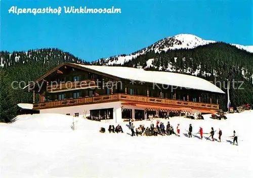 AK / Ansichtskarte Winkelmoos Winklmoos Alpengasthof Winklmoosalm Kat. Reit im Winkl