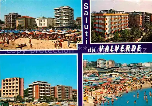 AK / Ansichtskarte Valverde di Cesenatico Strand Hotel 