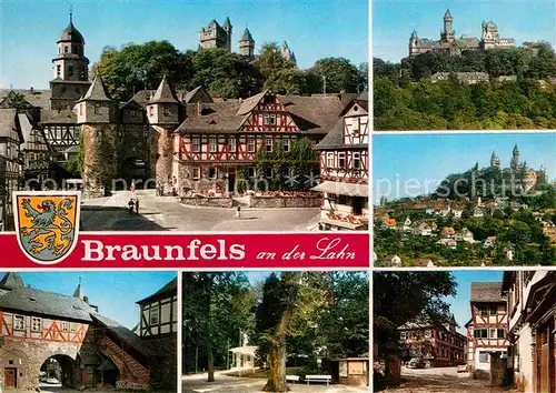 AK / Ansichtskarte Braunfels Fachwerk Schloss Kat. Braunfels