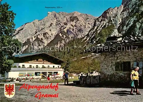 AK / Ansichtskarte Tirol Region Alpengasthof Gramai Rappenspitze Karwendelgebirge Kat. Innsbruck