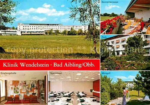 AK / Ansichtskarte Bad Aibling Klinik Wendelstein Kat. Bad Aibling