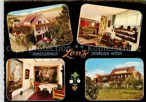AK / Ansichtskarte Erdhausen Kuenstlerhaus Lenz  Kat. Gladenbach