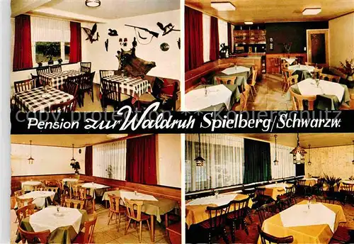AK / Ansichtskarte Spielberg Altensteig Pension Waldruh Kat. Altensteig