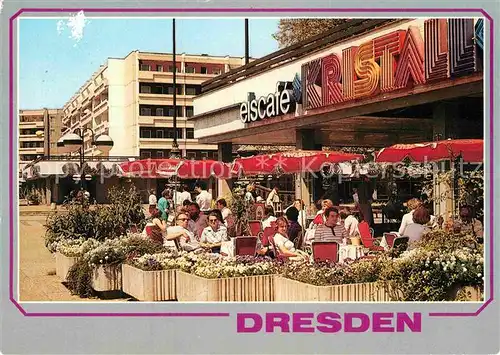 AK / Ansichtskarte Dresden Neustaedter Markt Eiscafe Kristall Kat. Dresden Elbe