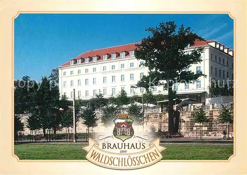 AK / Ansichtskarte Dresden Brauhaus Waldschloesschen  Kat. Dresden Elbe