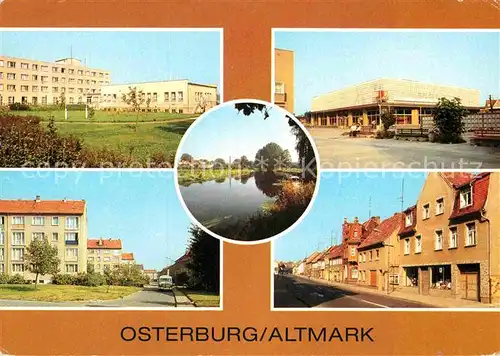 AK / Ansichtskarte Osterburg Altmark Feierabendheim Karl Liebknecht Strasse Kat. Osterburg Altmark