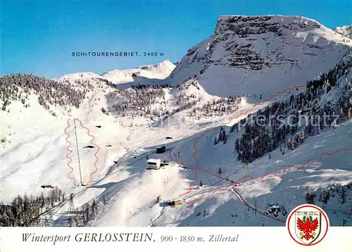 AK / Ansichtskarte Zell Ziller Tirol Berggasthof Gerlostein Skigebiet Kat. Zell am Ziller
