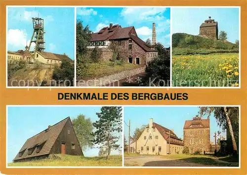 AK / Ansichtskarte Freiberg Sachsen Denkmale des Bergbaues Reiche Zeche Alte Elisabeth Kat. Freiberg