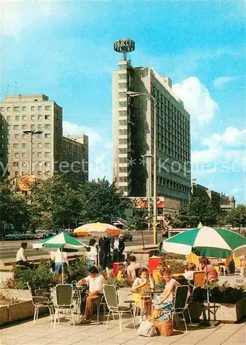 AK / Ansichtskarte Berlin Centrum Freiluftgarten Alexanderplatz Kat. Berlin