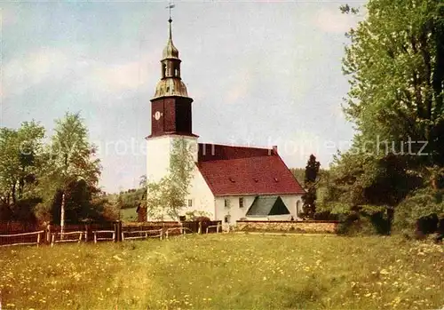 AK / Ansichtskarte Schellerhau Historische Dorfkirche Kat. Altenberg