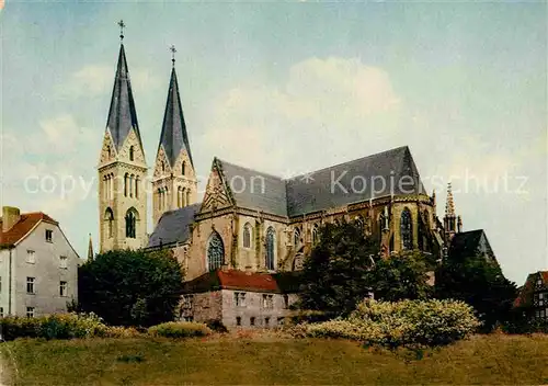 AK / Ansichtskarte Halberstadt Dom Kat. Halberstadt