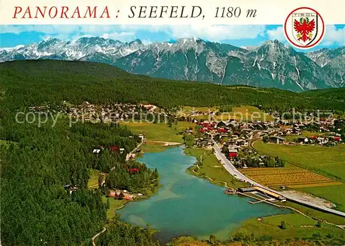AK / Ansichtskarte Seefeld Tirol Fliegeraufnahme Kat. Seefeld in Tirol