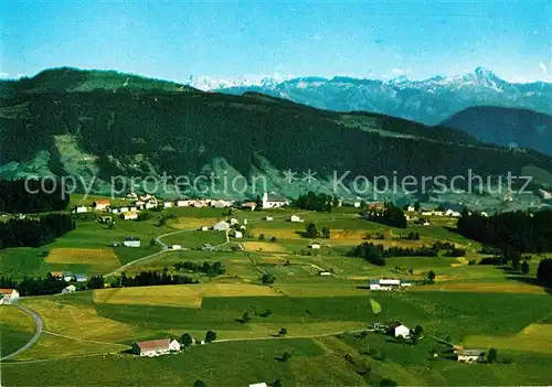 AK / Ansichtskarte Sulzberg Vorarlberg Fliegeraufnahme Bregenzerwald Kat. Sulzberg