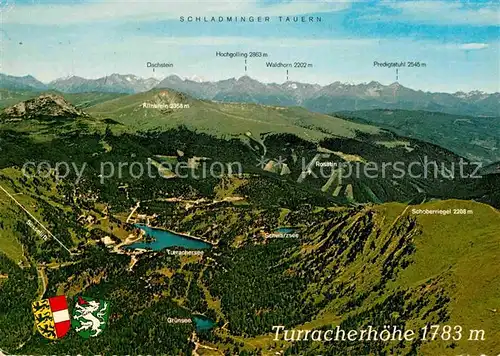 AK / Ansichtskarte Kaernten Turracherhoehe Panoramakarte Kat. Villach