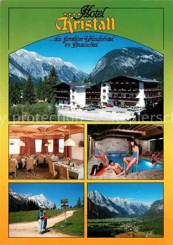 AK / Ansichtskarte Weidach Leutasch Hotel Kristall Kat. Leutasch Tirol