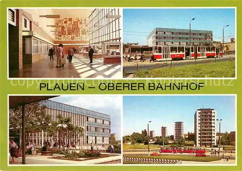 AK / Ansichtskarte Plauen Vogtland Oberer Bahnhof Schwabe Reichenbach  Kat. Plauen