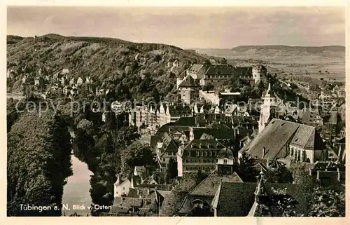 AK / Ansichtskarte Tuebingen Neckar Panorama Blick von Osten