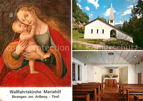 AK / Ansichtskarte Strengen Wallfahrtskirche Mariahilf  Kat. Strengen