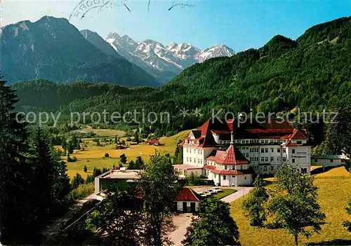 AK / Ansichtskarte Oberstdorf Stillachhaus Kat. Oberstdorf