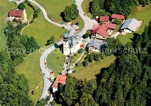 AK / Ansichtskarte Berchtesgaden Wallfahrtskirche Maria Gern Fliegeraufnahme Kat. Berchtesgaden