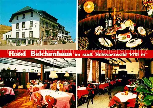 AK / Ansichtskarte Belchen Baden Hotel Belchenhaus  Kat. Neuenweg