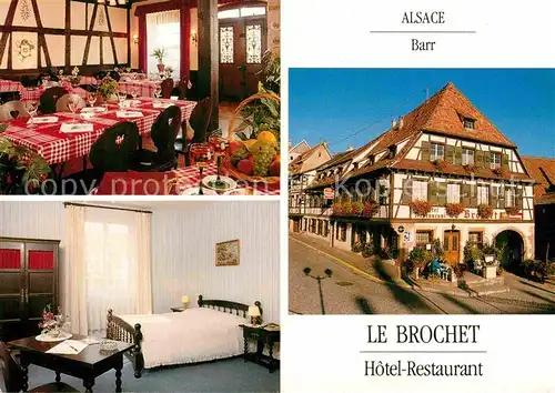 AK / Ansichtskarte Barr Bas Rhin Hotel Restaurant Le Brochet  Kat. Barr