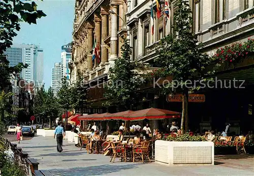 AK / Ansichtskarte Bruxelles Bruessel Hotel Metropole  Kat. 