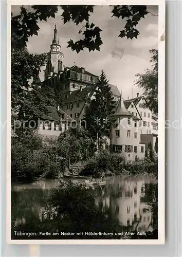 AK / Ansichtskarte Tuebingen Neckar Hoelderlinsturm Alte Aula