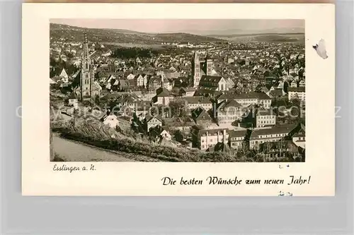 AK / Ansichtskarte Esslingen Neckar Panorama Kat. Esslingen am Neckar