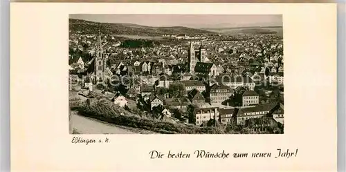 AK / Ansichtskarte Esslingen Neckar Panorama Kat. Esslingen am Neckar