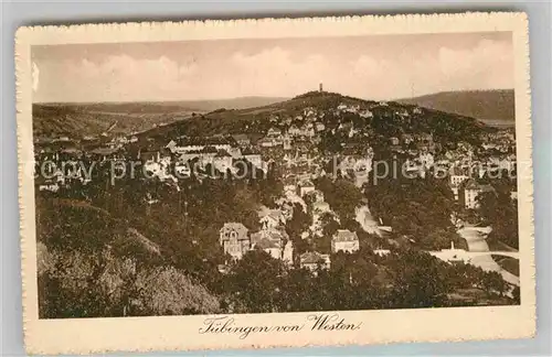 AK / Ansichtskarte Tuebingen Neckar Panorama