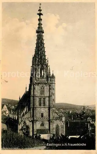 AK / Ansichtskarte Esslingen Neckar Frauenkirche Kat. Esslingen am Neckar