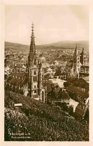 AK / Ansichtskarte Esslingen Neckar Frauenkirche Stadtkirche Kat. Esslingen am Neckar