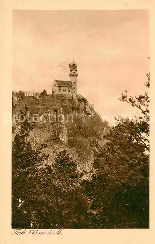 AK / Ansichtskarte Teck Burg Ruine Kat. Kirchheim unter Teck