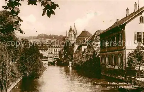 AK / Ansichtskarte Esslingen Neckar Maille Stadtkirche Kat. Esslingen am Neckar