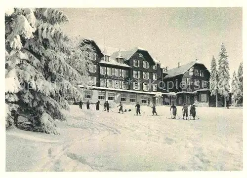 AK / Ansichtskarte Sand Buehl Kurhaus Winterlandschaft Kat. Buehl