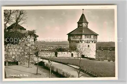 AK / Ansichtskarte Esslingen Neckar Burg Kat. Esslingen am Neckar