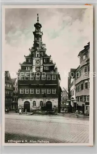 AK / Ansichtskarte Esslingen Neckar Rathaus Kat. Esslingen am Neckar