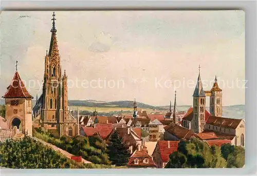 AK / Ansichtskarte Esslingen Neckar Frauenkirche Stadtkirche Kat. Esslingen am Neckar
